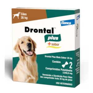 Petisco Drontal Plus + Sabor 35kg (comprimido)