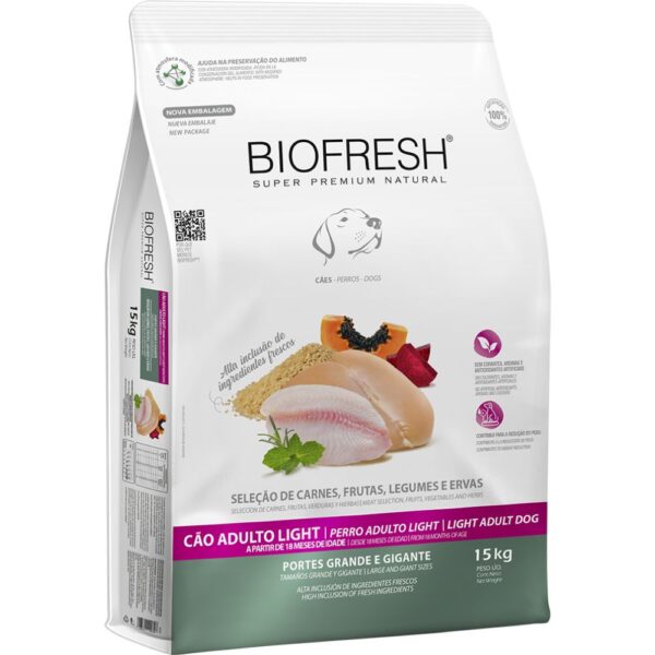 Ração Biofresh Cão Light