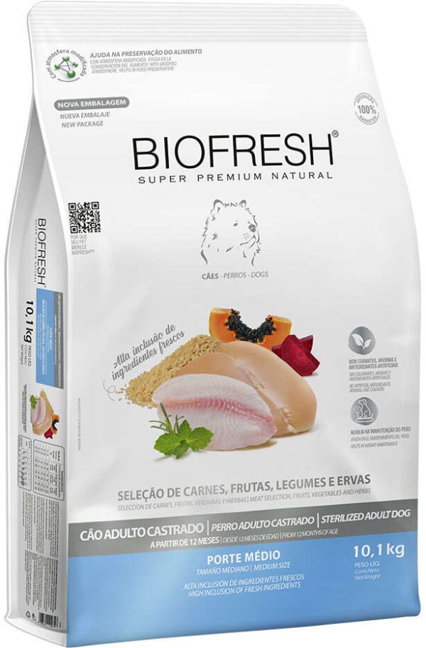 Ração Biofresh Cão Castrado