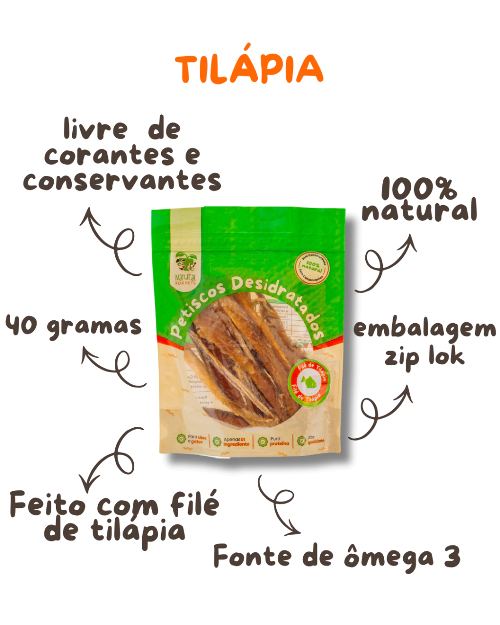 Petisco Natural Desidratado para Cães - Imagem 6