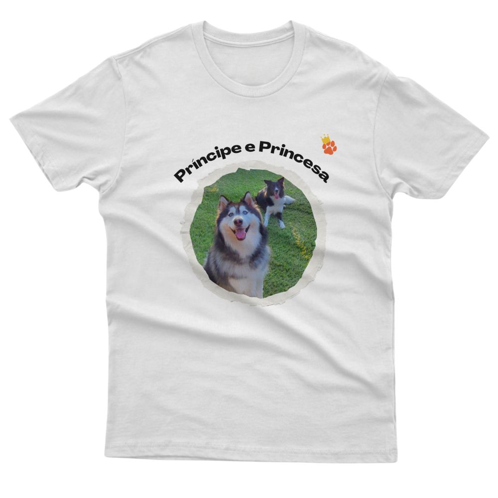 Presentes para cachorros Personalizados Realeza Pets - Camisetas personalizadas