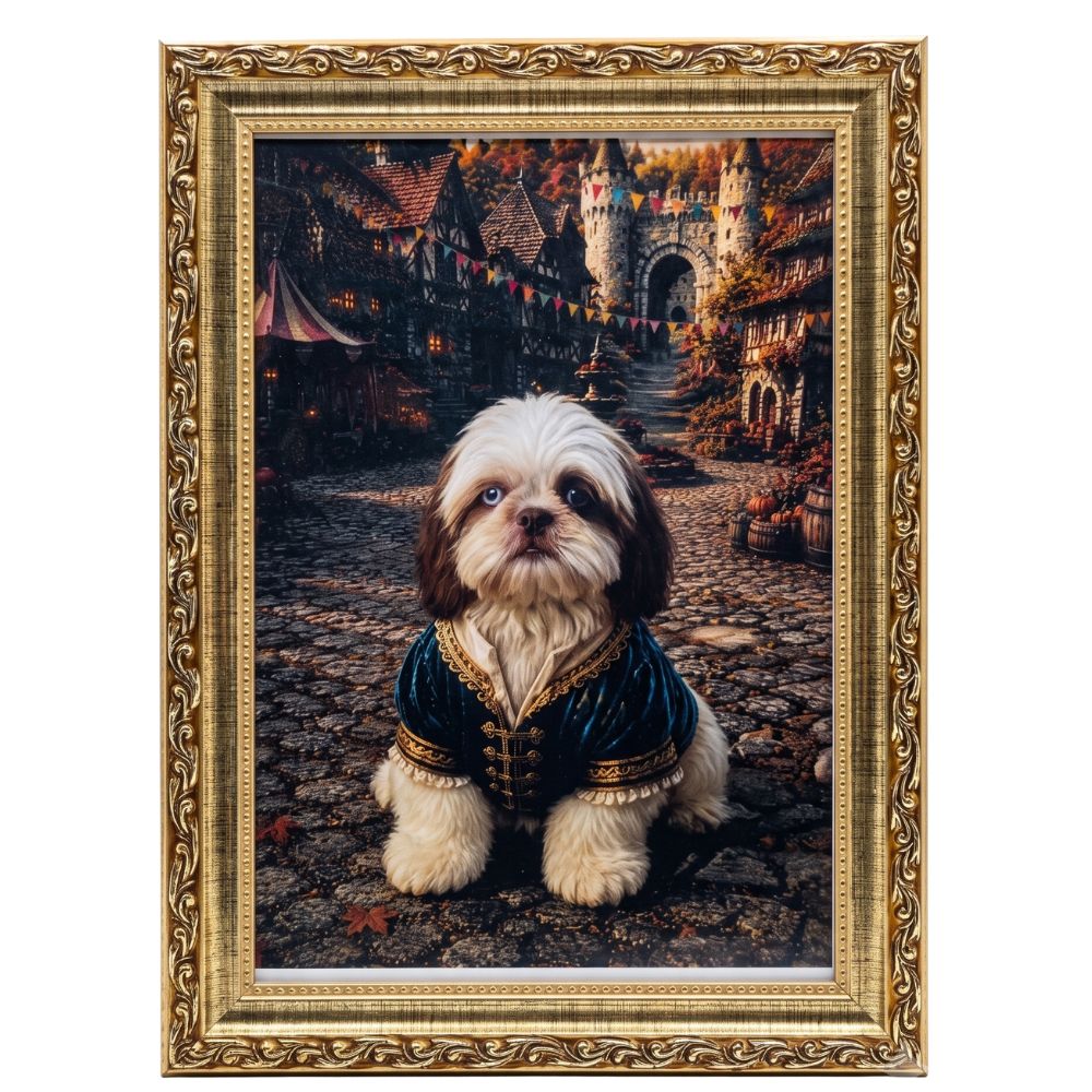 Presentes para cachorros Personalizados Realeza PEts - Quadros personalizados